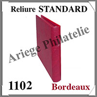 Reliure STANDARD - BORDEAUX - Reliure sans Etui  (1102Y-W)
