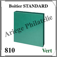 Boitier STANDARD - VERT - Pour Reliure STANDARD 1102 (810BY-G)