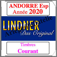 ANDORRE Espagnole 2020 - Timbres Courants (T123/16-2020)