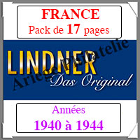 FRANCE - Pack 1940  1944 - Timbres Courants (T131/40)