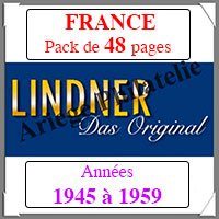 FRANCE - Pack 1945  1959 - Timbres Courants (T131/45)