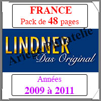 FRANCE - Pack 2009  2011 - Timbres Courants (T132/09)