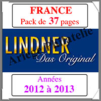 FRANCE - Pack 2012  2013 - Timbres Courants (T132/12)