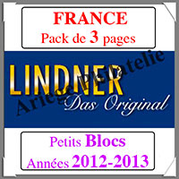 FRANCE - Pack 2012  2013 - Petits Blocs (T132/12K)