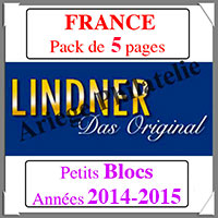 FRANCE - Pack 2014  2015 - Petits Blocs (T132/14K)