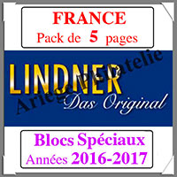 FRANCE - Pack 2016  2017 - Blocs Spciaux (T132/16BS)