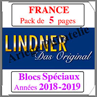 FRANCE - Pack 2018  2019 - Blocs Spciaux (T132/18BS)