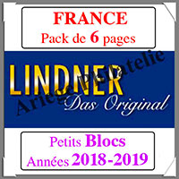 FRANCE - Pack 2018  2019 - Petits Blocs (T132/18K)