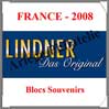 FRANCE 2008 - Blocs Souvenirs (T132-06-2008B) Lindner