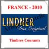 FRANCE 2010 - Timbres Courants (T132/09-2010) Lindner