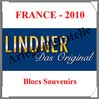 FRANCE 2010 - Blocs Souvenirs (T132/09-2010B) Lindner
