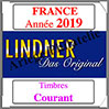 FRANCE 2019 - Timbres Courants (T132/18-2019) Lindner