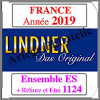 FRANCE 2019 - Jeu Complet + Ensemble 1124 (T132/19ES)