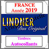 FRANCE 2019 - Timbres Autocollants (T132/18SA-2019) Lindner