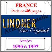 FRANCE - Pack 1990  1997 - Timbres Courants (T132/90)
