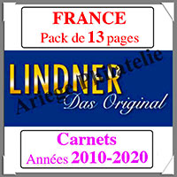 FRANCE - Pack 2010  2020 - Carnets (T132H/10)