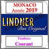MONACO 2019 - Timbres Courants (T186/17-2019) Lindner