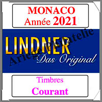 MONACO 2021 - Timbres Courants (T186/17-2021)