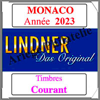 MONACO 2023 - Timbres Courants (T186/17-2023)