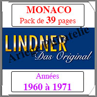 MONACO - Pack 1960  1971 - Timbres Courants (T186)