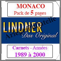 MONACO - Pack 1989  2000 - Carnets (T186H)