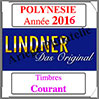 POLYNESIE Franaise 2016 - Timbres Courants (T442/10-2016) Lindner