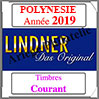POLYNESIE Française 2019 - Timbres Courants (T442/10-2019) Lindner