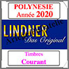 POLYNESIE Française 2020 - Timbres Courants (T442/10-2020) Lindner