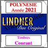POLYNESIE Française 2021 - Timbres Courants (T442/10-2021) Lindner
