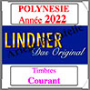 POLYNESIE Française 2022 - Timbres Courants (T442/22-2022) Lindner