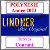 POLYNESIE Franaise 2023 - Timbres Courants (T442/22-2023) Lindner