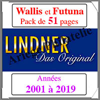WALLIS et FUTUNA Pack 2001  2019 - Timbres Courants (T444-01)