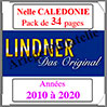 Nouvelle CALEDONIE Pack 2010 à 2020 - Timbres Courants (T446-10) Lindner