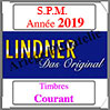 SAINT-PIERRE et MIQUELON 2019 - Timbres Courants (T448/08-2019) Lindner