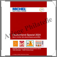 MICHEL - Catalogue des Timbres - ALLEMAGNE - Catalogue Spcialis (Volume 2 : 1945-2024) - 2024 (6001-2-2024)