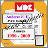 ANDORRE II (Poste Franaise) - Jeu de 1990  2009 - AVEC Pochettes (MC07-2 ou 302878) Moc
