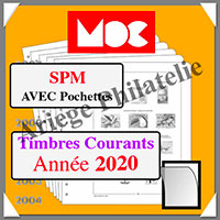 SAINT PIERRE et MIQUELON 2020 - AVEC Pochettes (CC15PM-20 ou 365012)