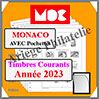 MONACO 2023 - AVEC Pochettes (CC16-23 ou 371791 ) Moc