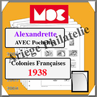 ALEXANDRETTE - Anne 1938 - AVEC Pochettes (MCALEXANDRET ou 341230)