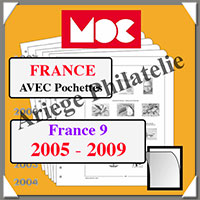 FRANCE IX - Jeu de 2005  2009 - AVEC Pochettes (MC15-9 ou 311899)