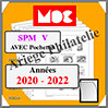 SAINT-PIERRE et MIQUELON V - Jeu de 2020  2022 - AVEC Pochettes (MC15PM-5 ou 367241) Moc