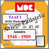 TERRES AUSTRALES I (Franaises) - Jeu de 1948  1989 - AVEC Pochettes (MC15TA-1 ou 329036) Moc