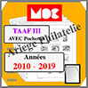 TERRES AUSTRALES III (Franaises) - Jeu de 2010  2019 - AVEC Pochettes (MC15TA-3 ou 343180) Moc