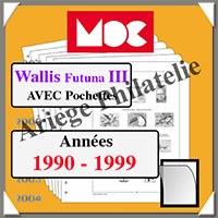 WALLIS et FUTUNA III - Jeu de 1990  1999 - AVEC Pochettes (MC15WF-3 ou 337317)