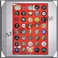 PLATEAU Champagne Standard - 40 Cases Rondes  (ST)