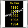 ETIQUETTE Autocollante - DATES : 1990 à 1994 (1169S) Safe