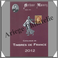 MAURY - Timbres de FRANCE - Edition 2012