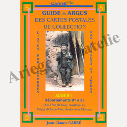 CARRE : Guide et Argus des Cartes Postales - Tome 5