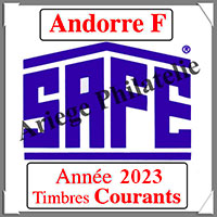 ANDORRE Franaise 2023 - Jeu Timbres Courants (2033-23)