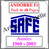 ANDORRE Franaise - Pack 1960  2003 - Timbres Courants (2033)